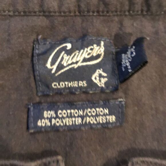 Grayers Short Sleeve Henley Sz. L - Picture 2 of 4